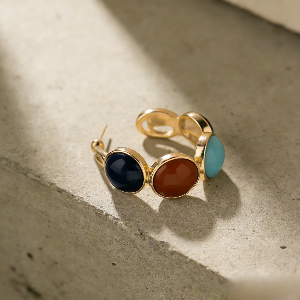 Fashion Zirconia Earring Set