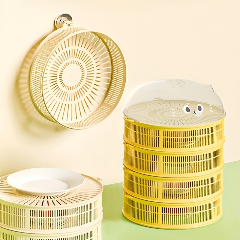 다층 수납 선반 먼지커버