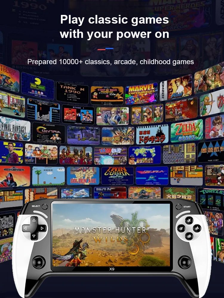 【Global Battle】Ultra-HD Arcade Handheld Game Console