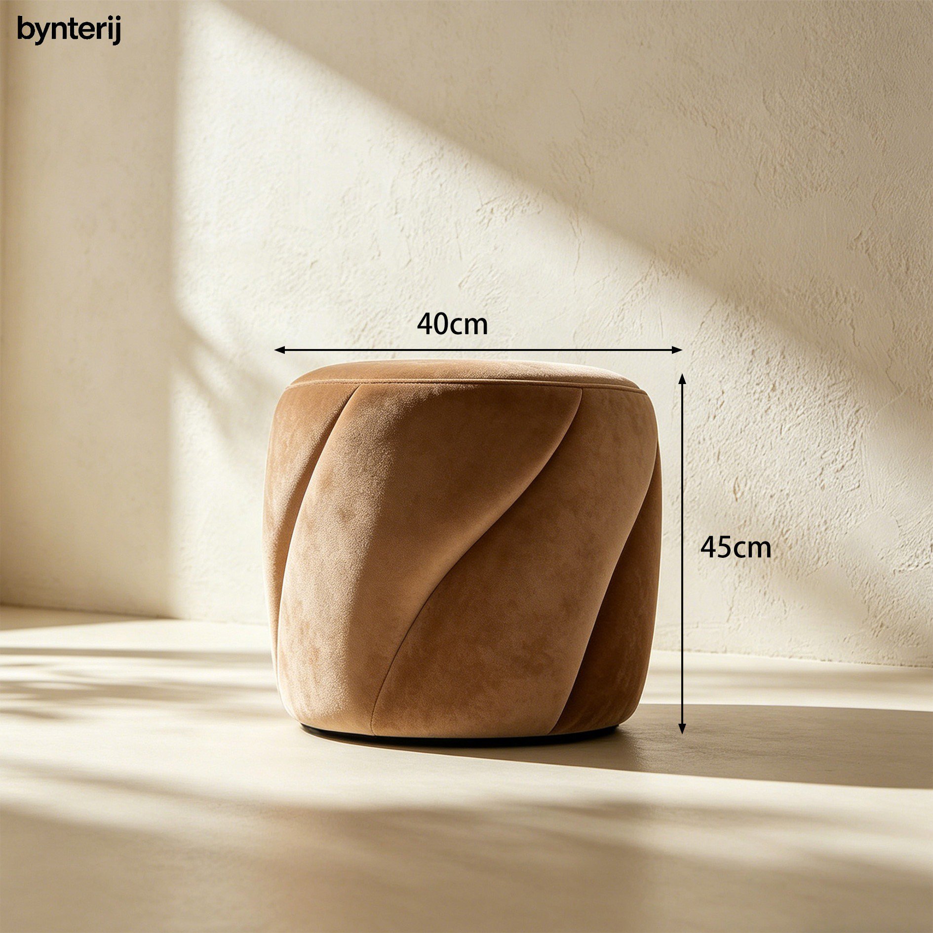 Sturdy shoe changing stool for home