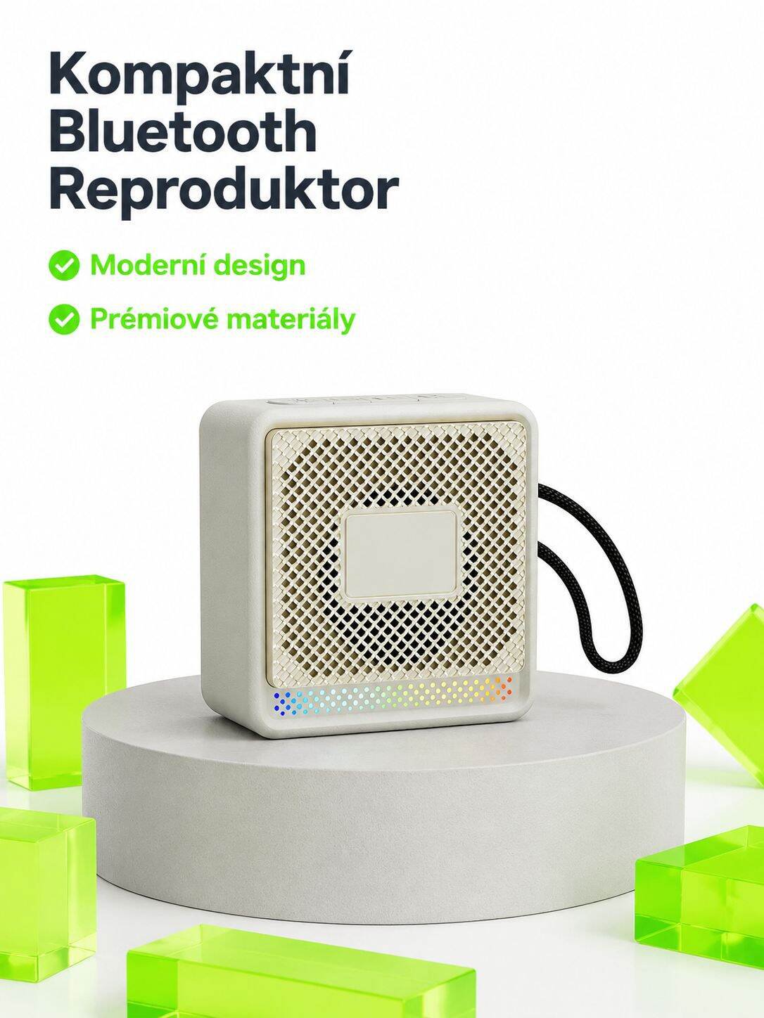 Přenosný bezdrátový Bluetooth reproduktor