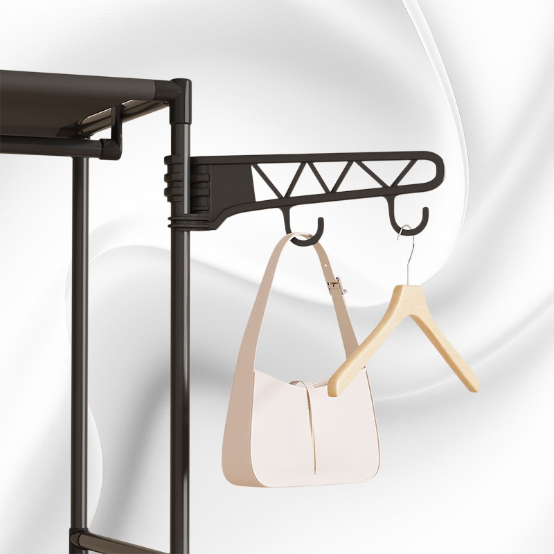 多功能無釘子落地掛衣架