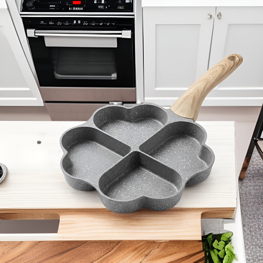 Stone Non-stick Burger Egg Pan Healthy Breakfast Pan