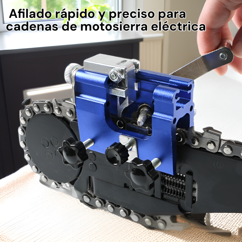 Herramienta portátil de afilado de cadena de motosierra eléctrica con lima