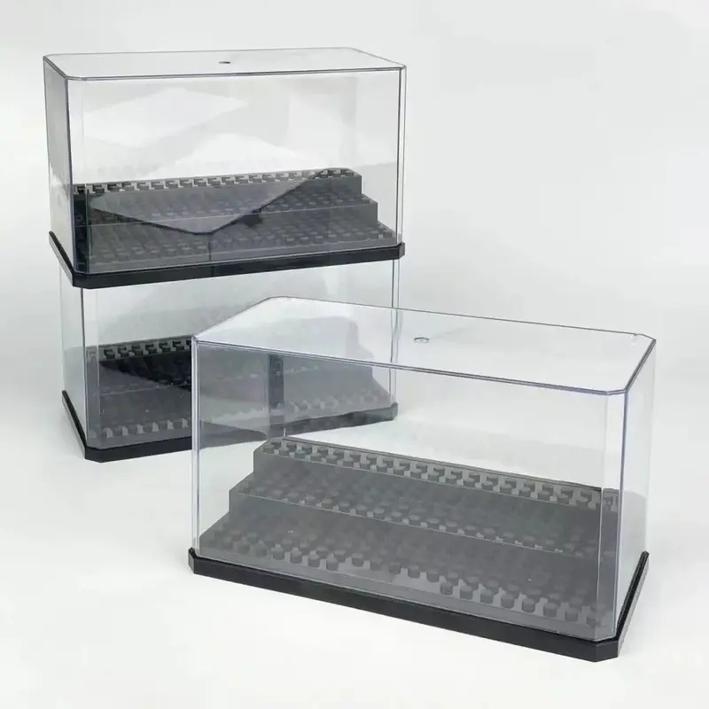 Multi-functional Brick Storage Display Rack with Lights