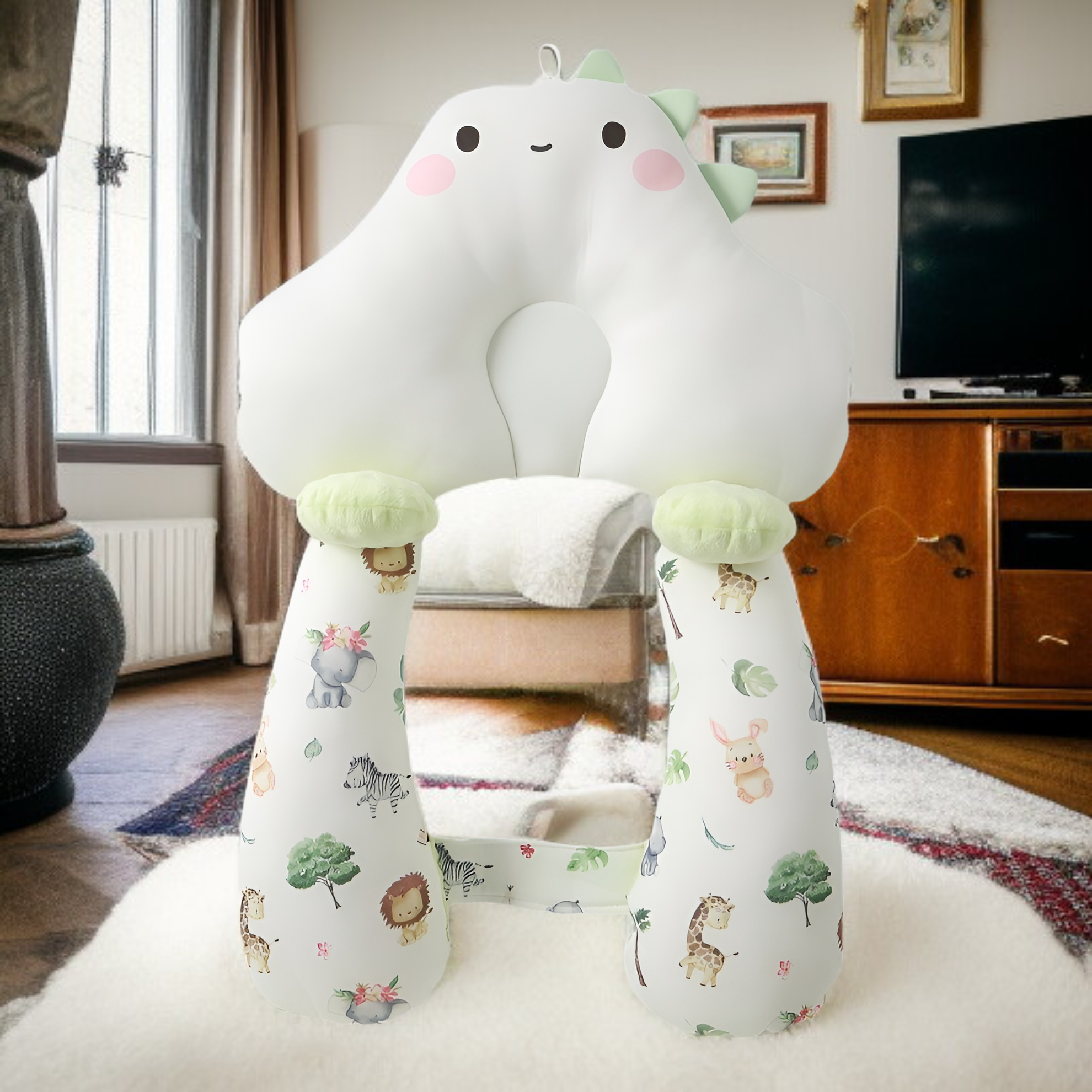 赤ちゃん形状まくら 新生児用 快適な睡眠枕 0-6ヶ月~1歳向け