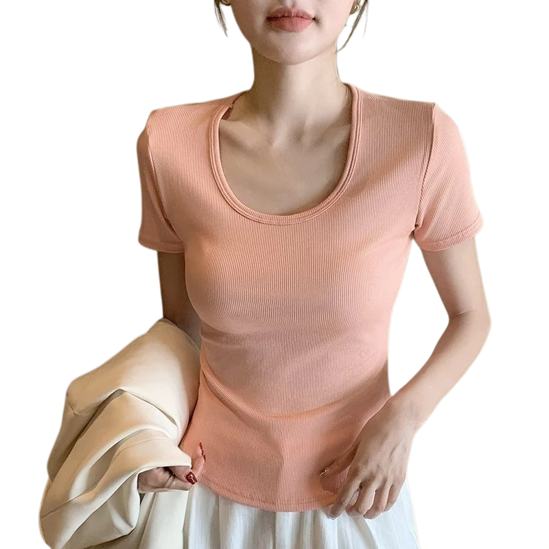 純棉圓領短袖T卹