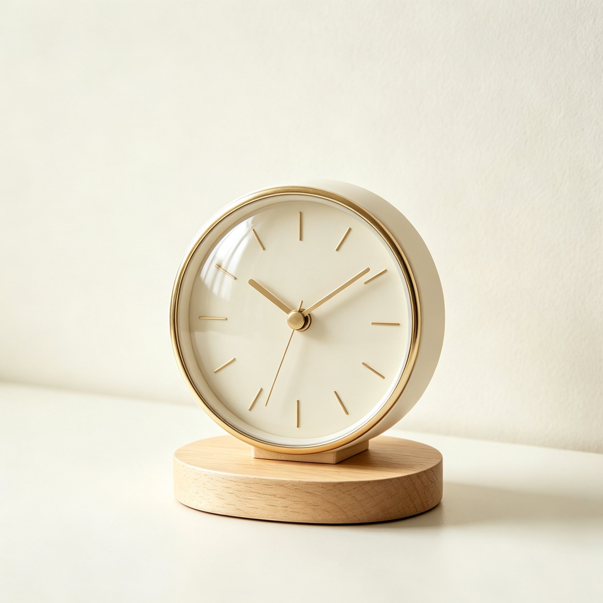 シンプル静音目覚まし時計