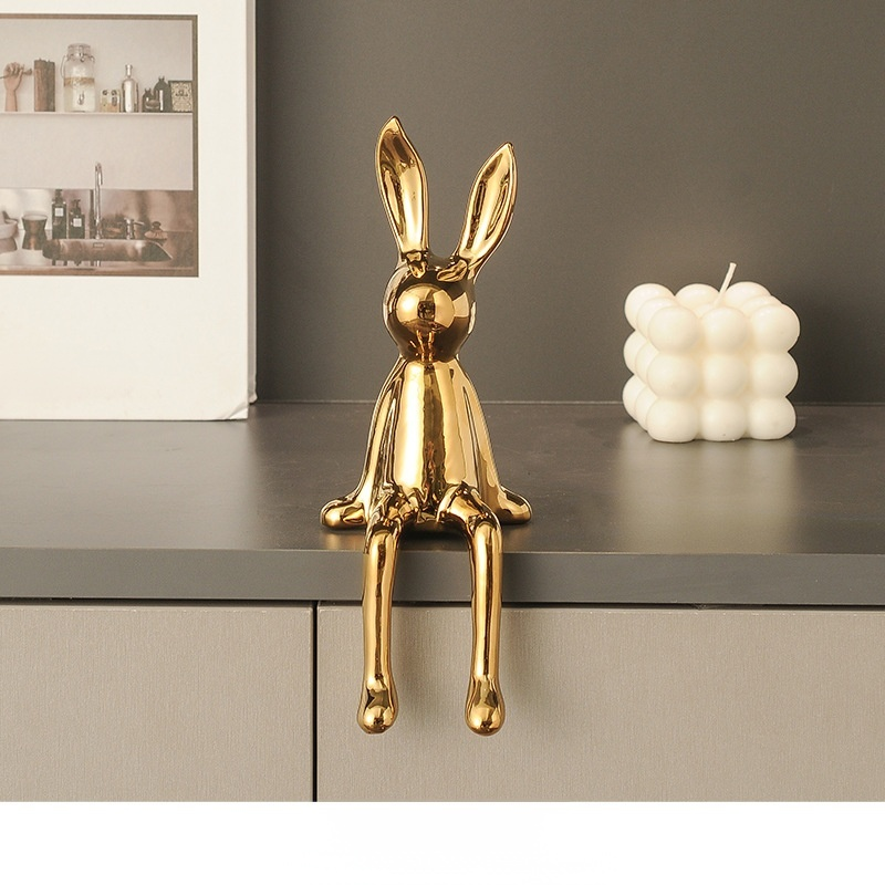 귀여운 토끼 세라믹 공예품