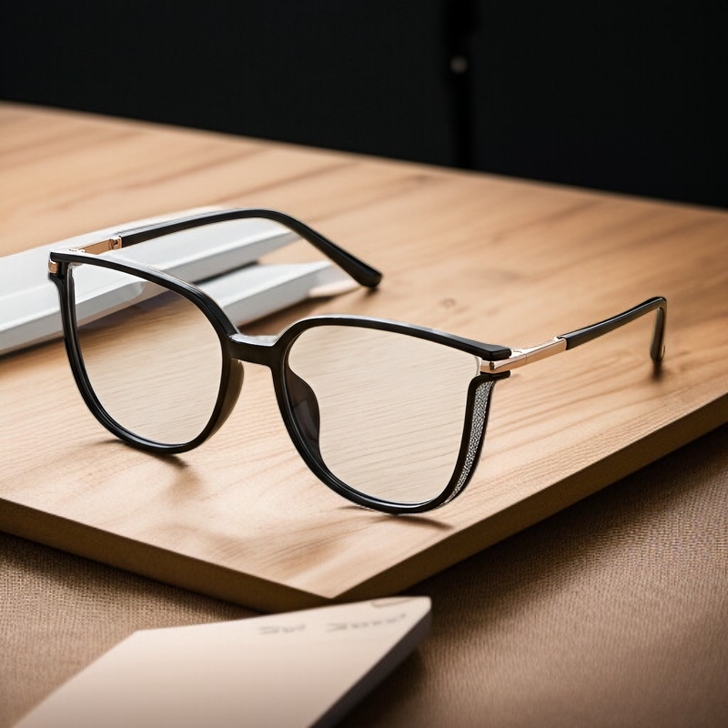 Kleine Bestie - Boston Vintage Brillen mit großem Rahmen