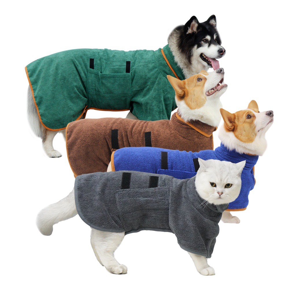 Serviette pour animaux à séchage rapide