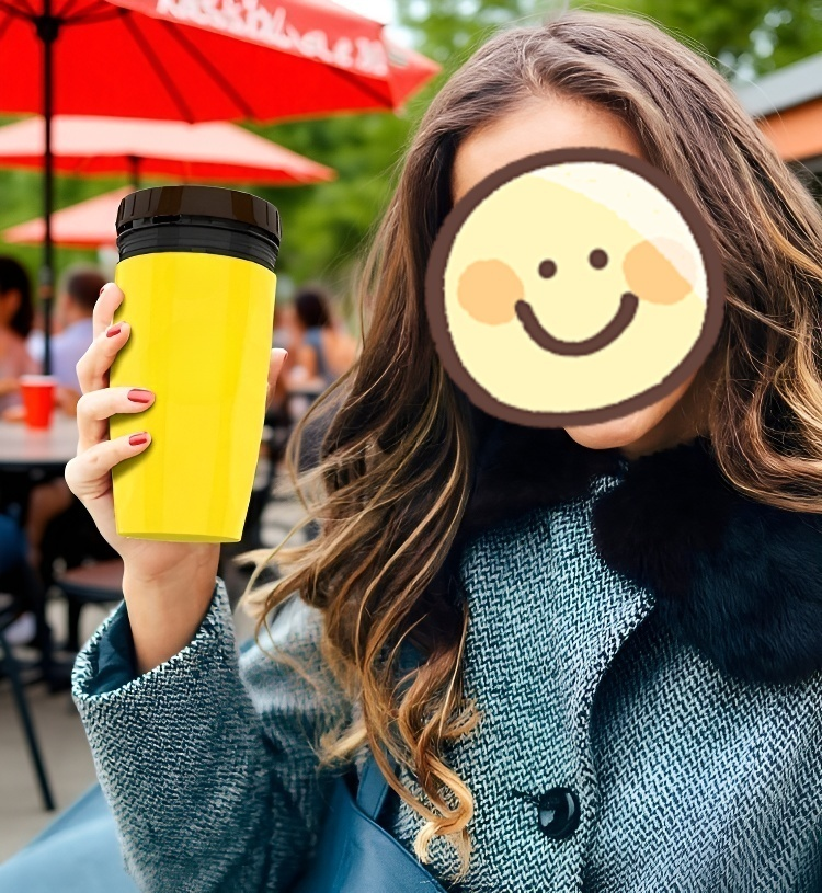 뚜껑 없이 간편하게 사용할 수 있는 컵