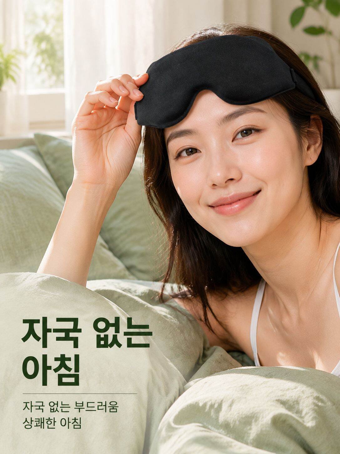 여행이나 낮잠에 적합한 메모리폼 안대