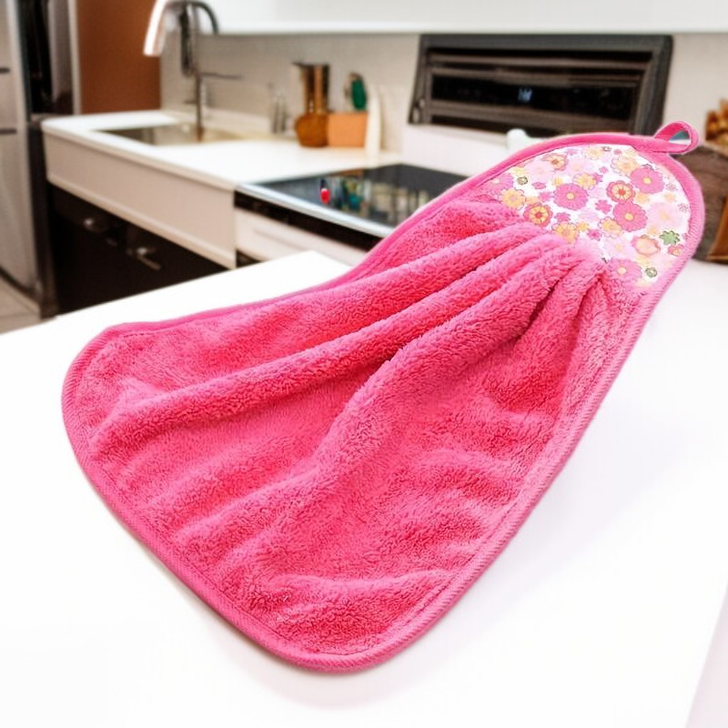 可掛式珊瑚絨擦手巾