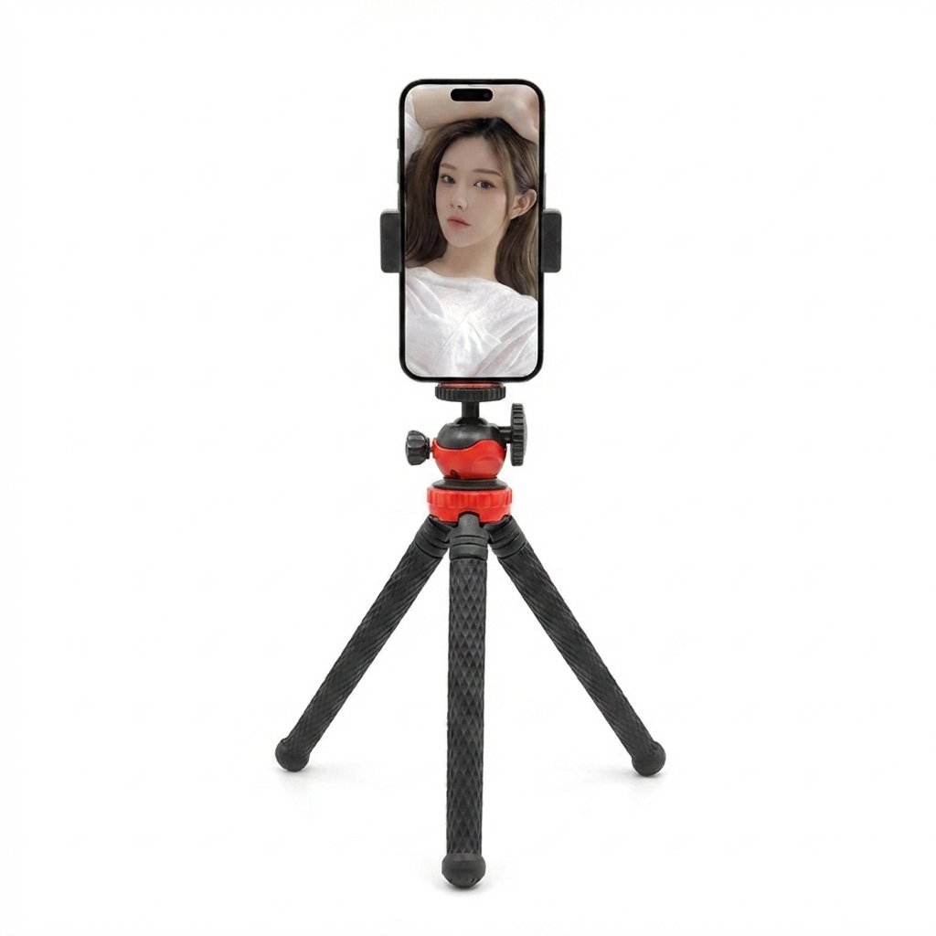 Extended and stable Octopus selfie live broadcast mobile phone stand