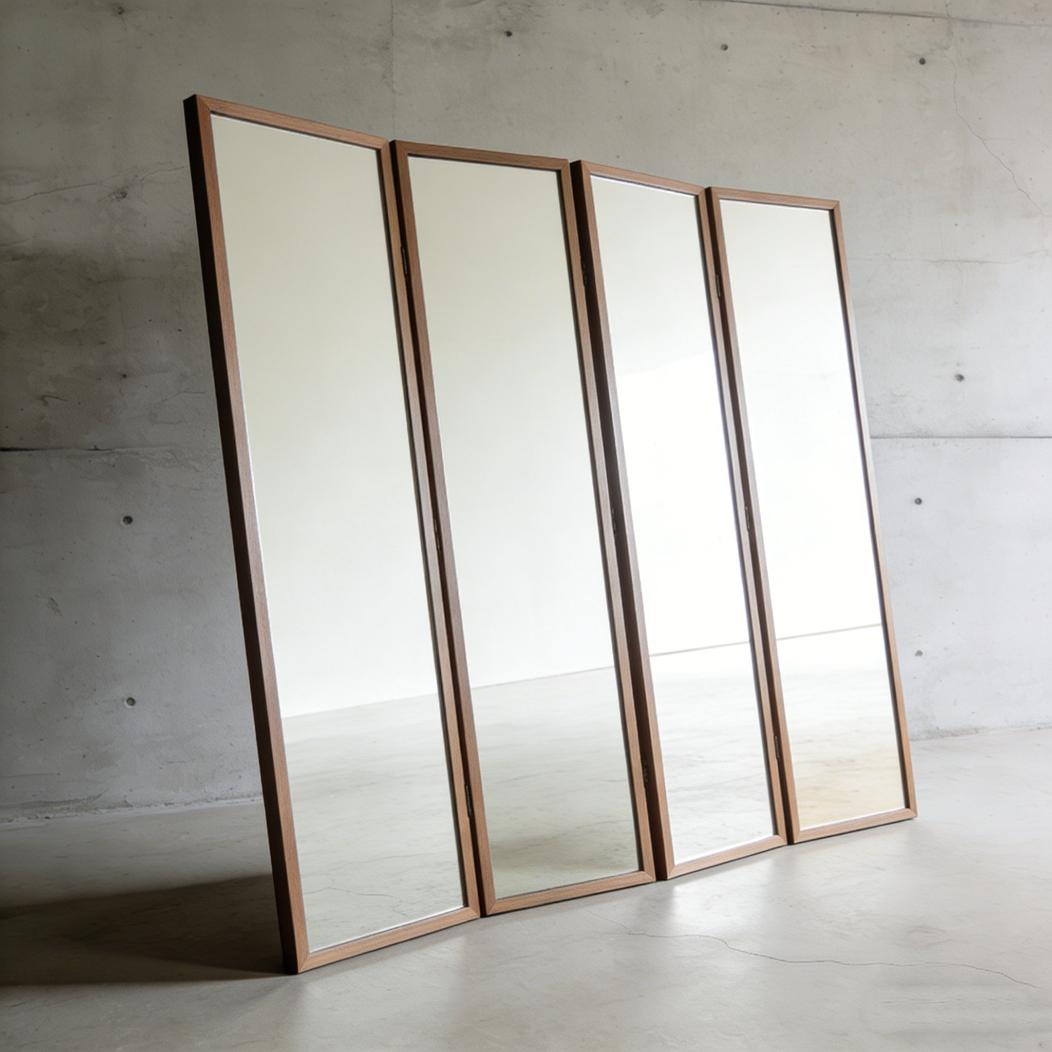  ミラー折りたたみパーテーション