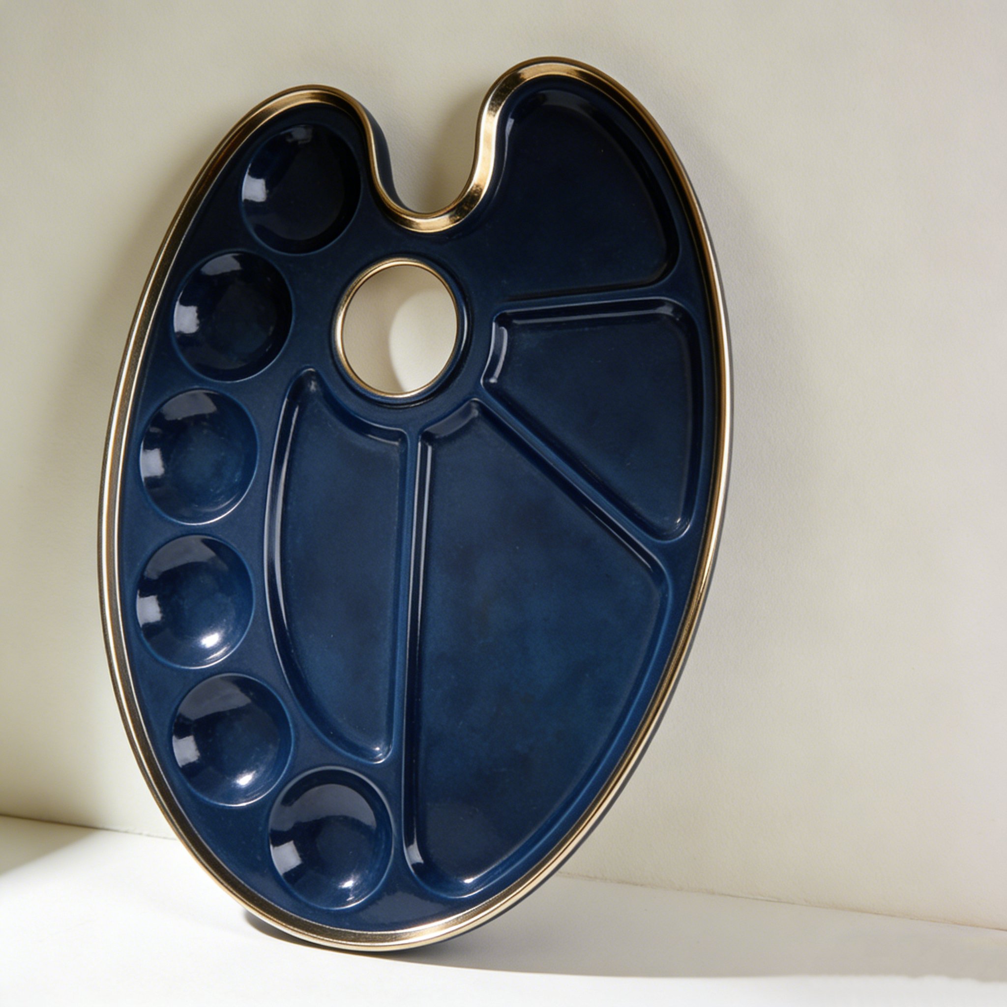 絵画用陶磁パレット 3個セット