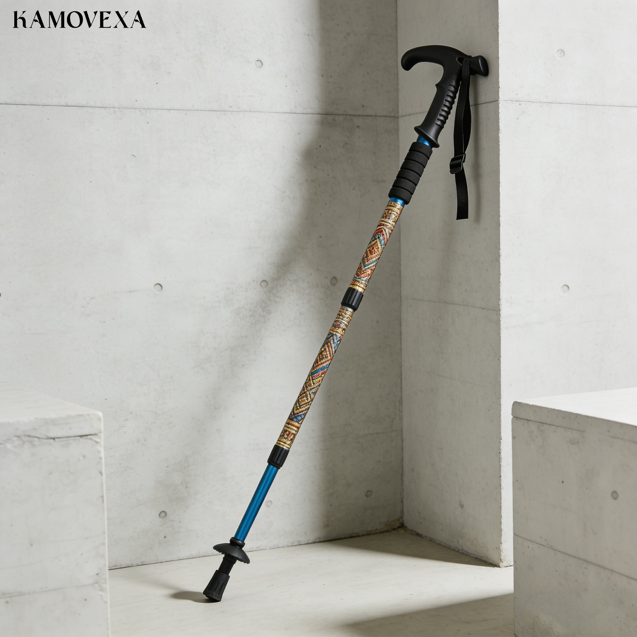 ไม้เท้าเดินป่าปรับระดับได้พร้อมระบบกันกระแทก