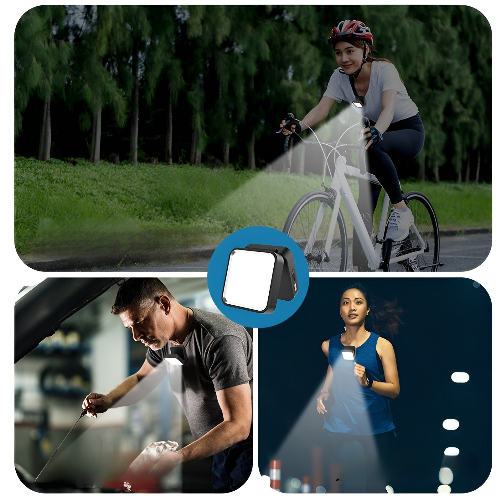 多功能夾式閱讀燈