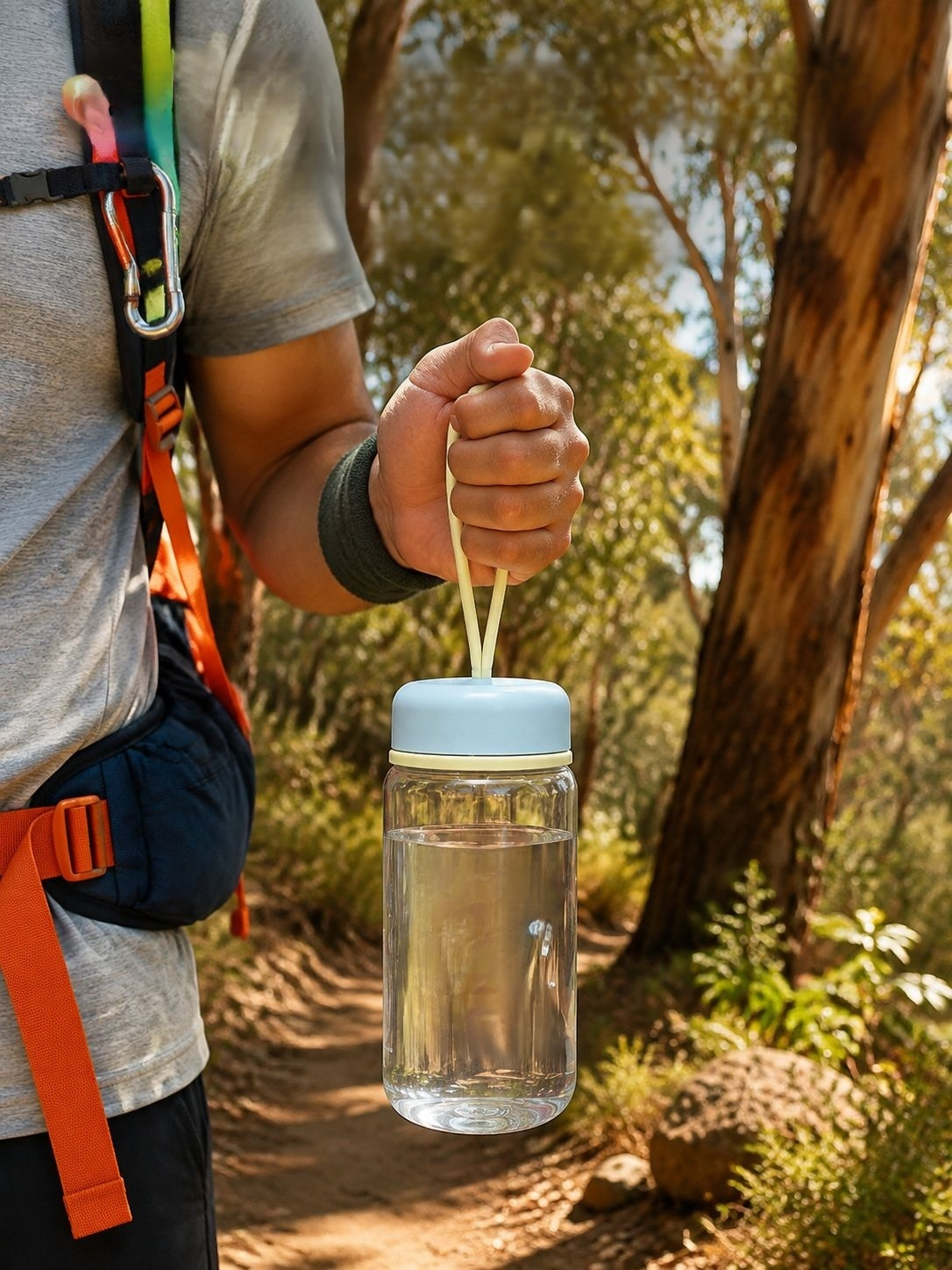 Modern and stylish design of the Heat-Resistant Portable Bottle