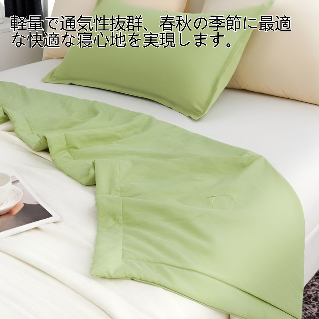 大豆繊維春秋薄布団