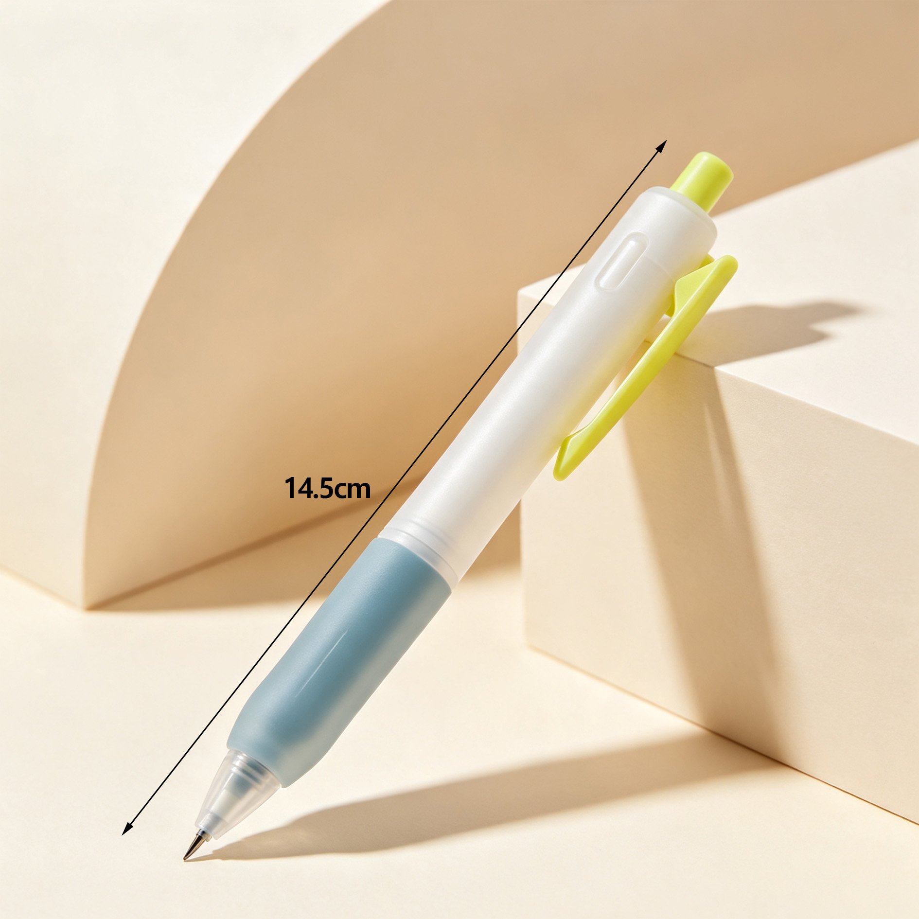 8 pack press ballpoint pens set