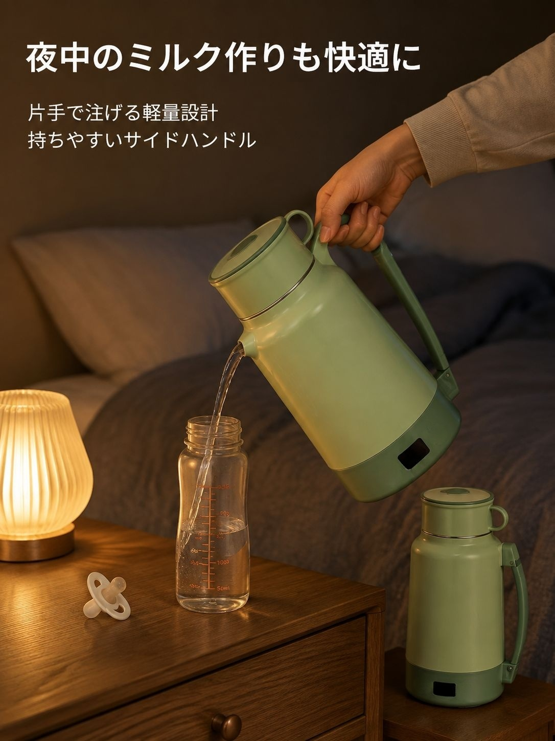 多段階温度調節電気ポット、長時間保温