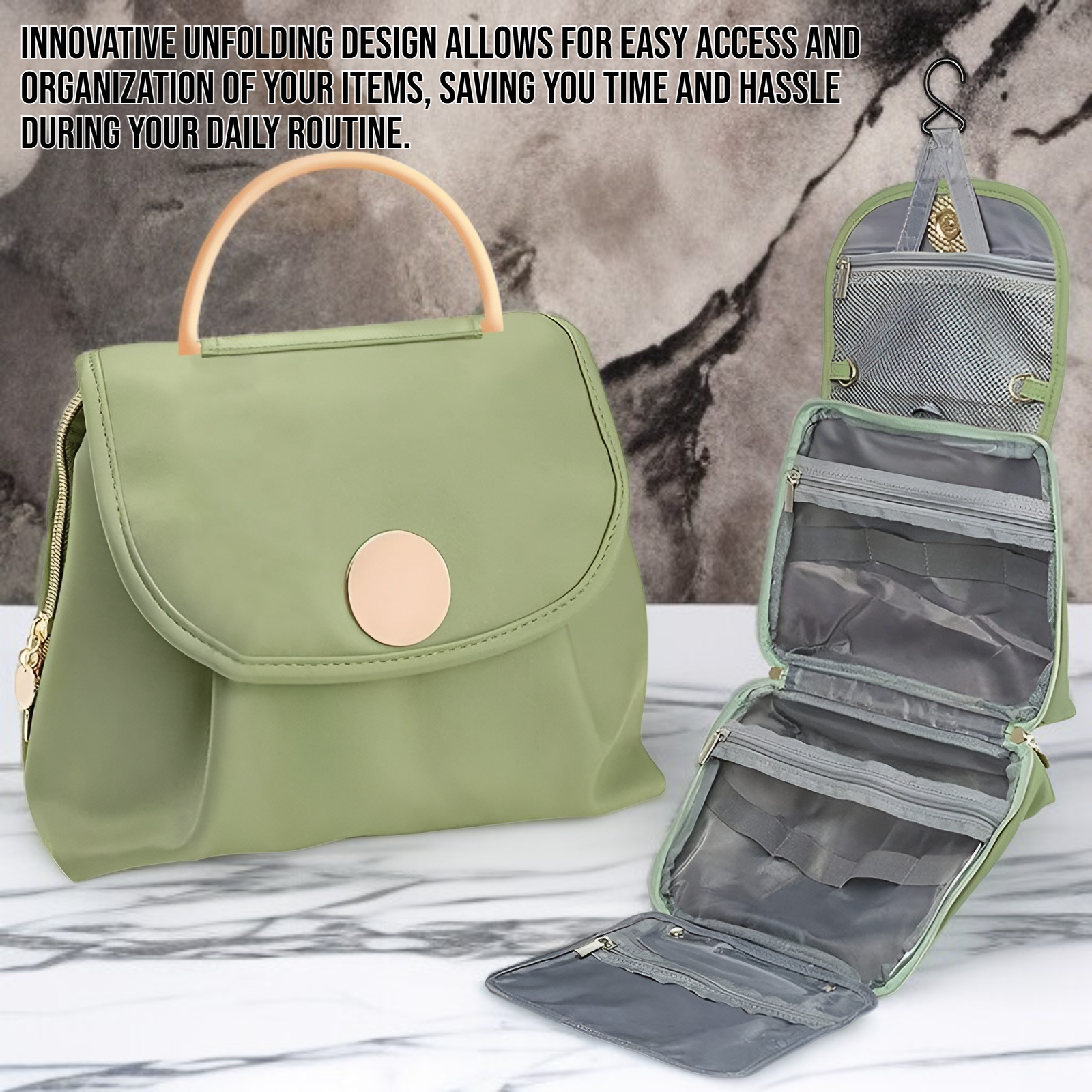 Waterproof Foldable Unfolding Toilet Bag