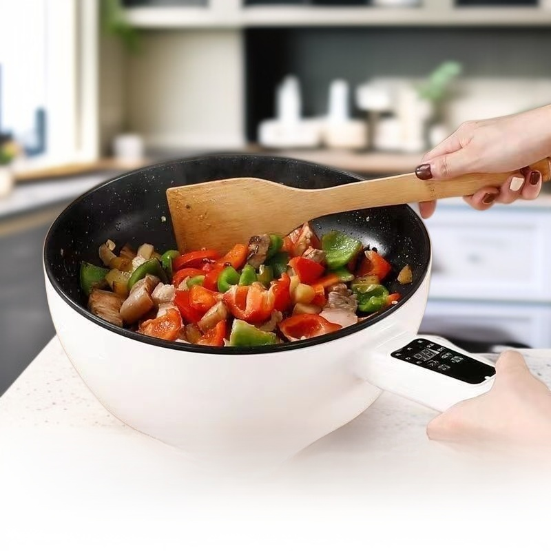  Large Capacity Electric Frying Pan for Home Use