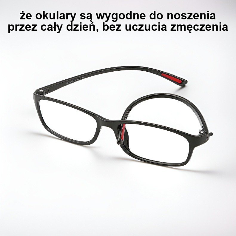 Okulary do czytania o wysokiej rozdzielczości z filtrem światła niebieskiego