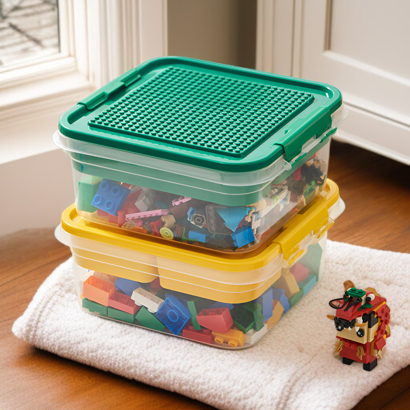 Caja apilable para juguetes infantiles