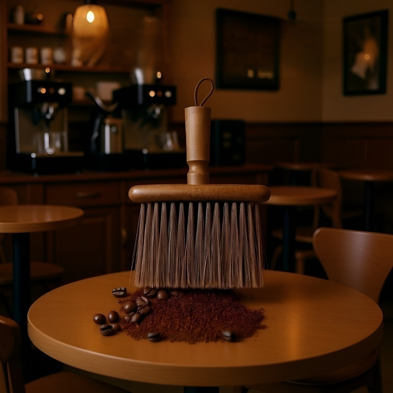 Coffee grounds cleaning tool