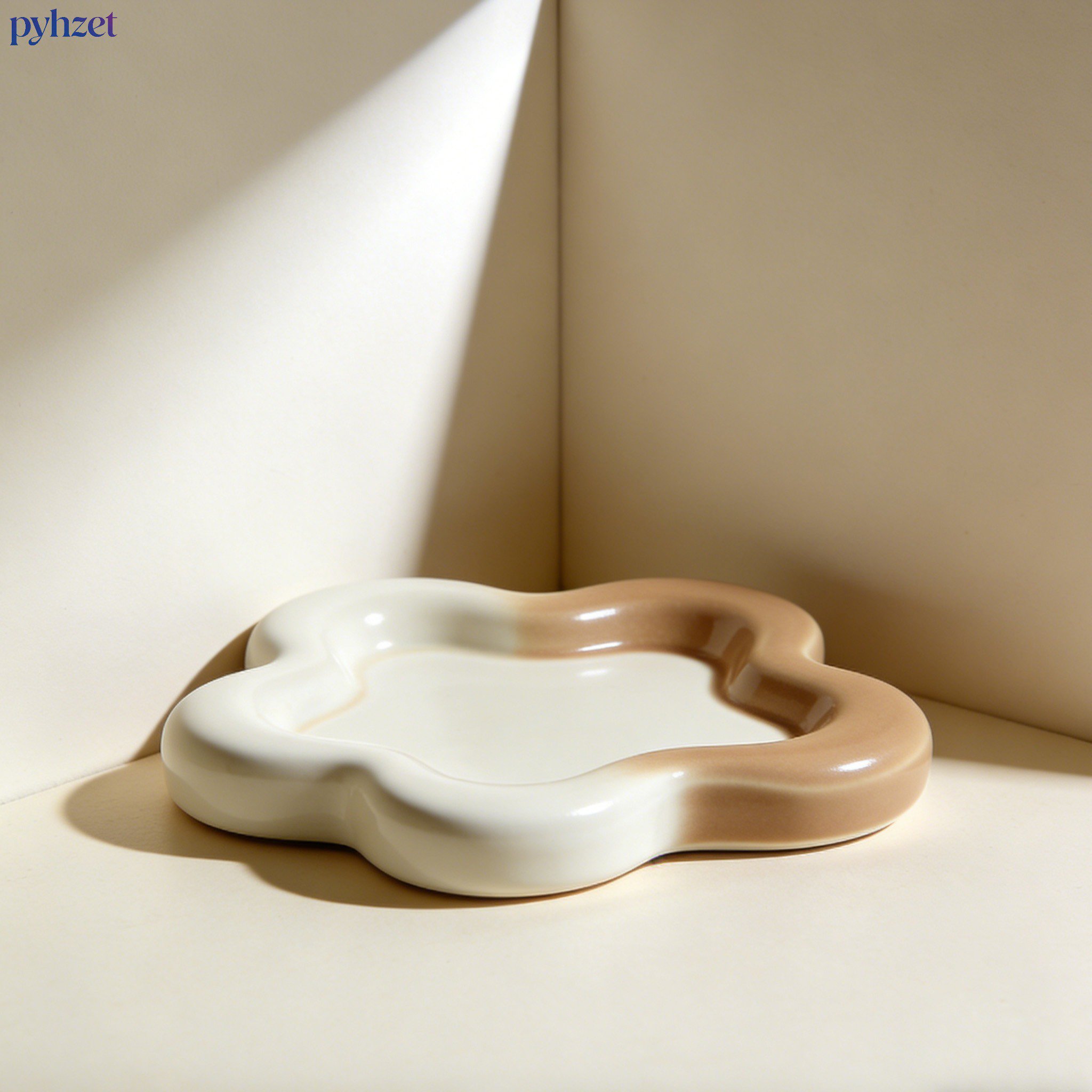 北欧スタイルの断熱セラミックコースター（5枚セット）