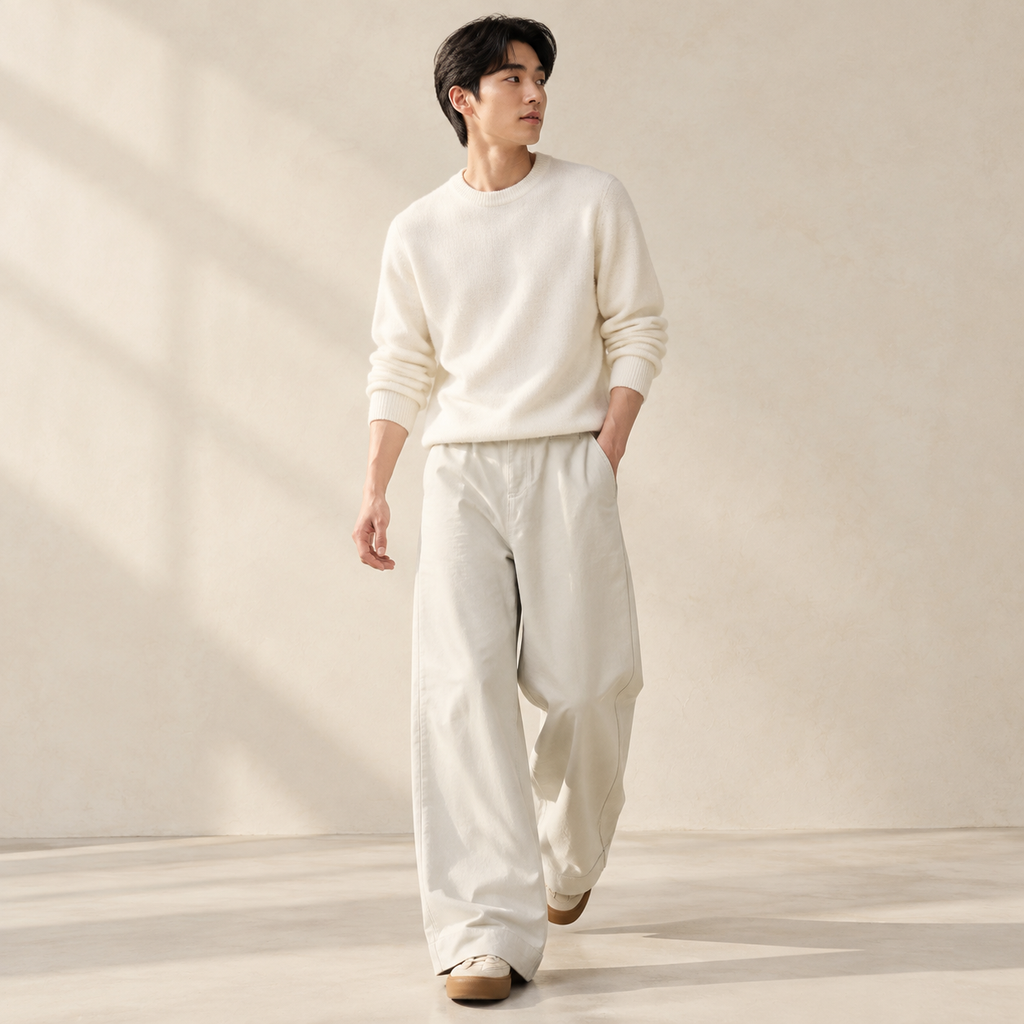 남성 가을겨울 루즈핏 데일리 팬츠