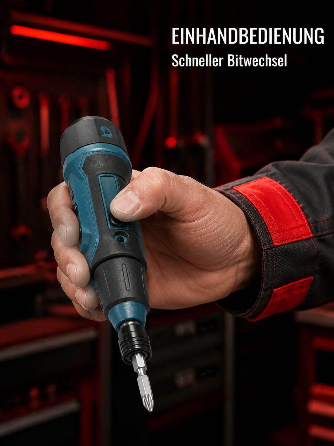 Professionelles Akku-Elektroschrauber-Set