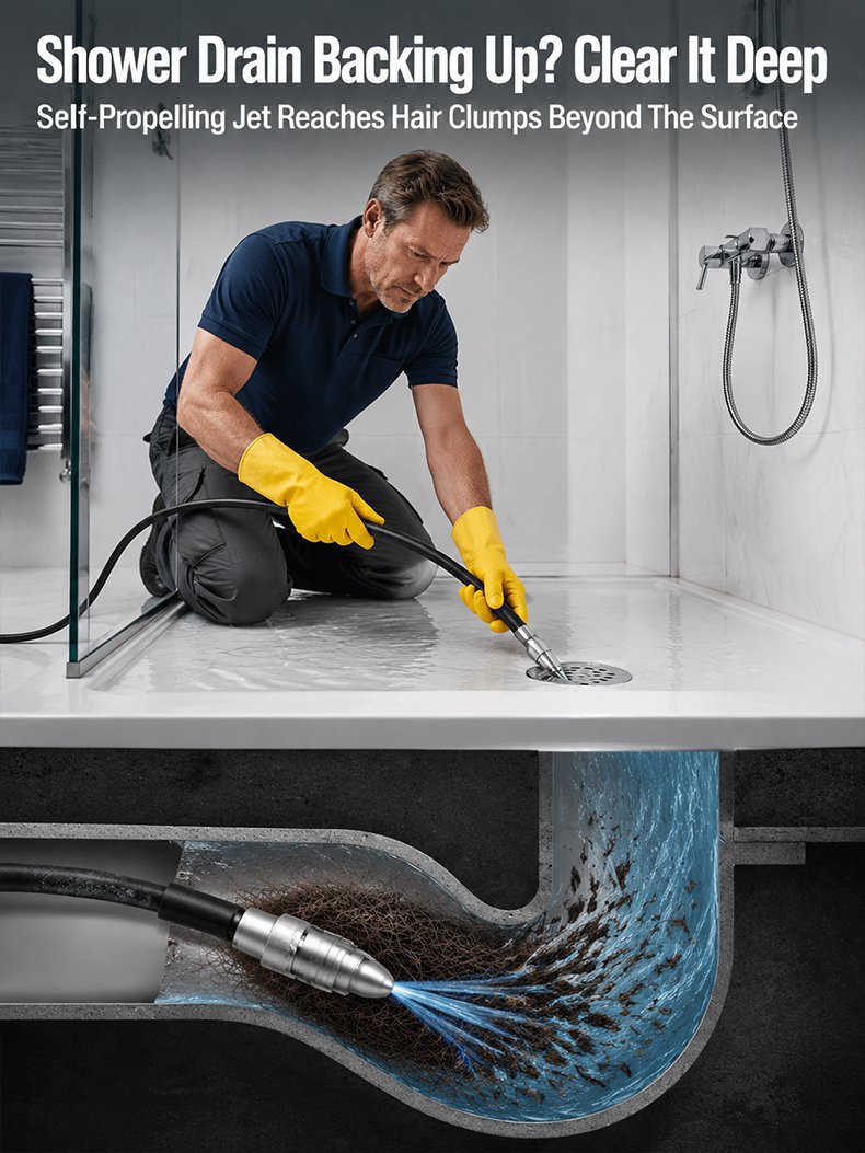 Hurricane-Level Professional Pipe Unclogging King