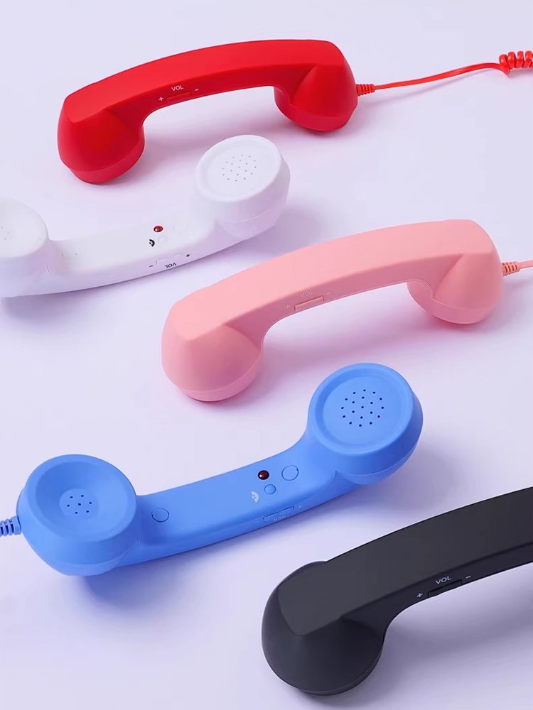 ハンズフリー Type-C接続 レトロ受話器