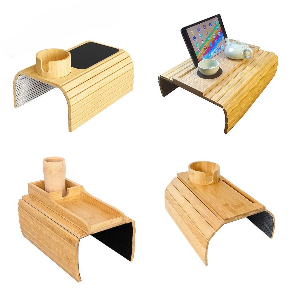 多機能ソファアームレストトレイ