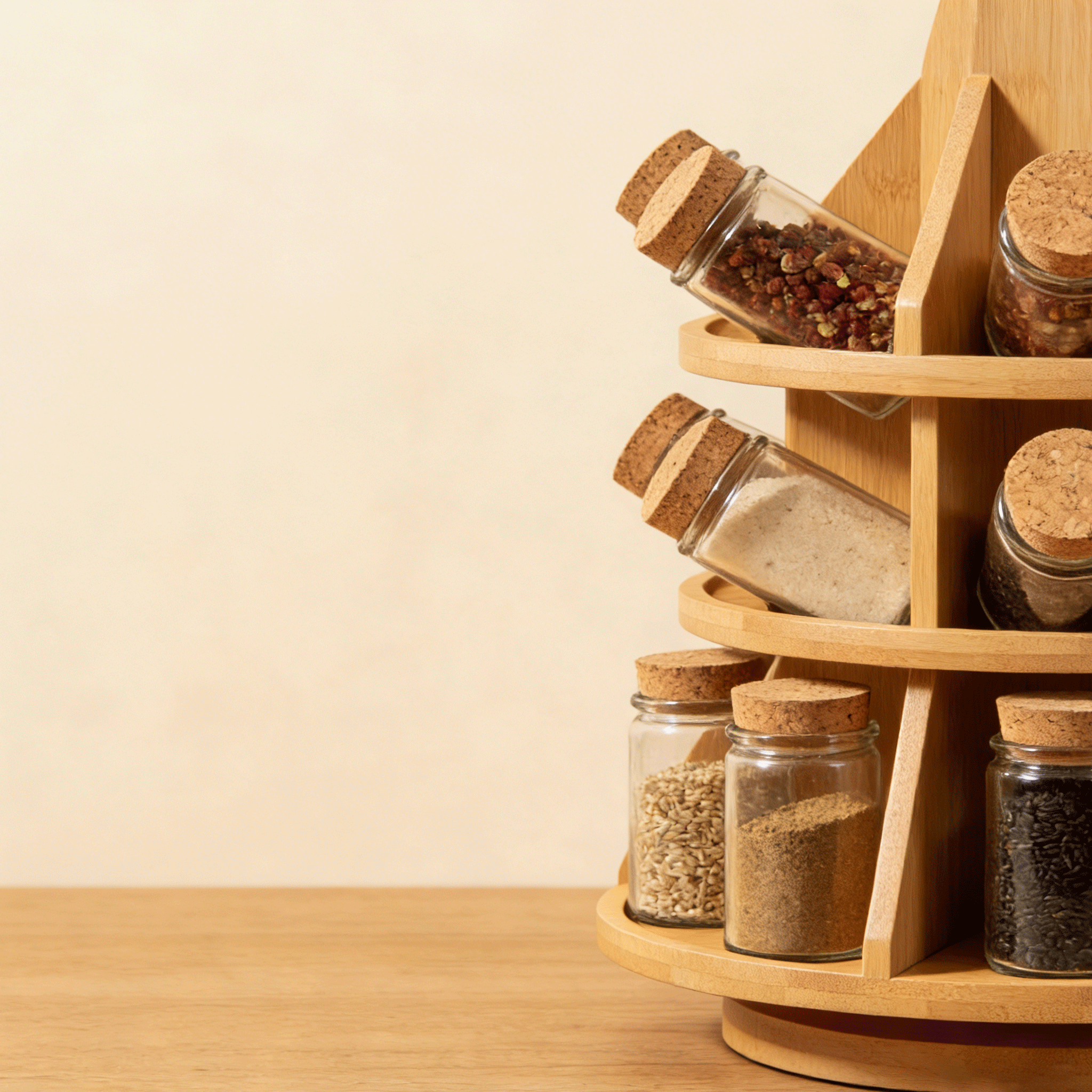 三層可旋轉收納台（三入裝）