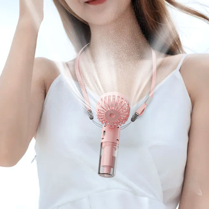 휴대용 접이식 손목 넥 선풍기