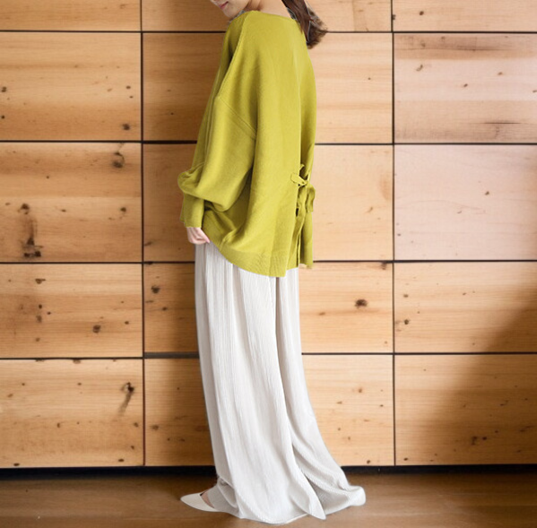 小さいトレーナー女性トップス緩いジャケット Slouchy スタイル レディース トレーナー