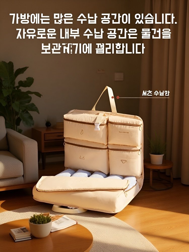 7 in 1 여행용 수납 걸이 가방