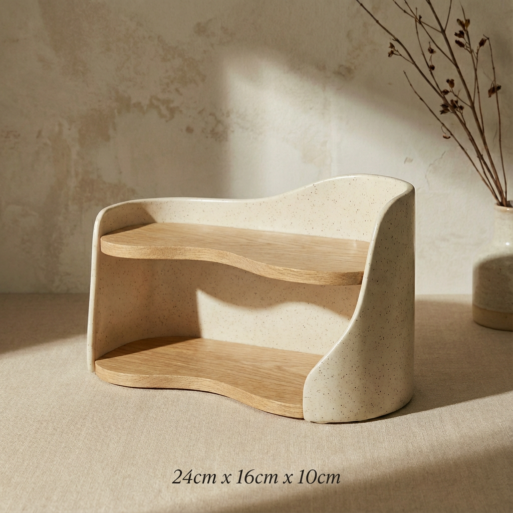 문구류가 정리된 데스크 오거나이저