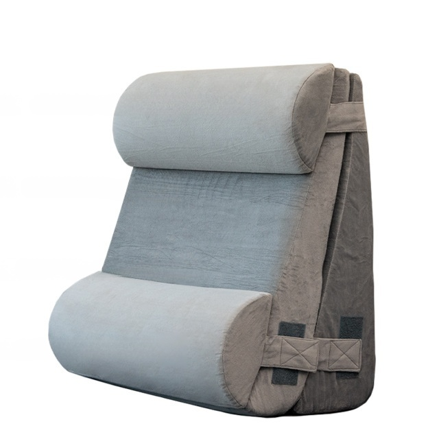 Adjustable headrest/backrest