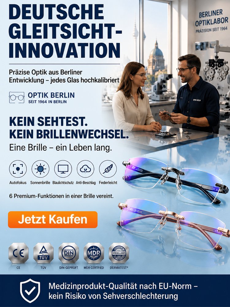 Ultra-leichte randlose Lesebrille mit Diamantschliff