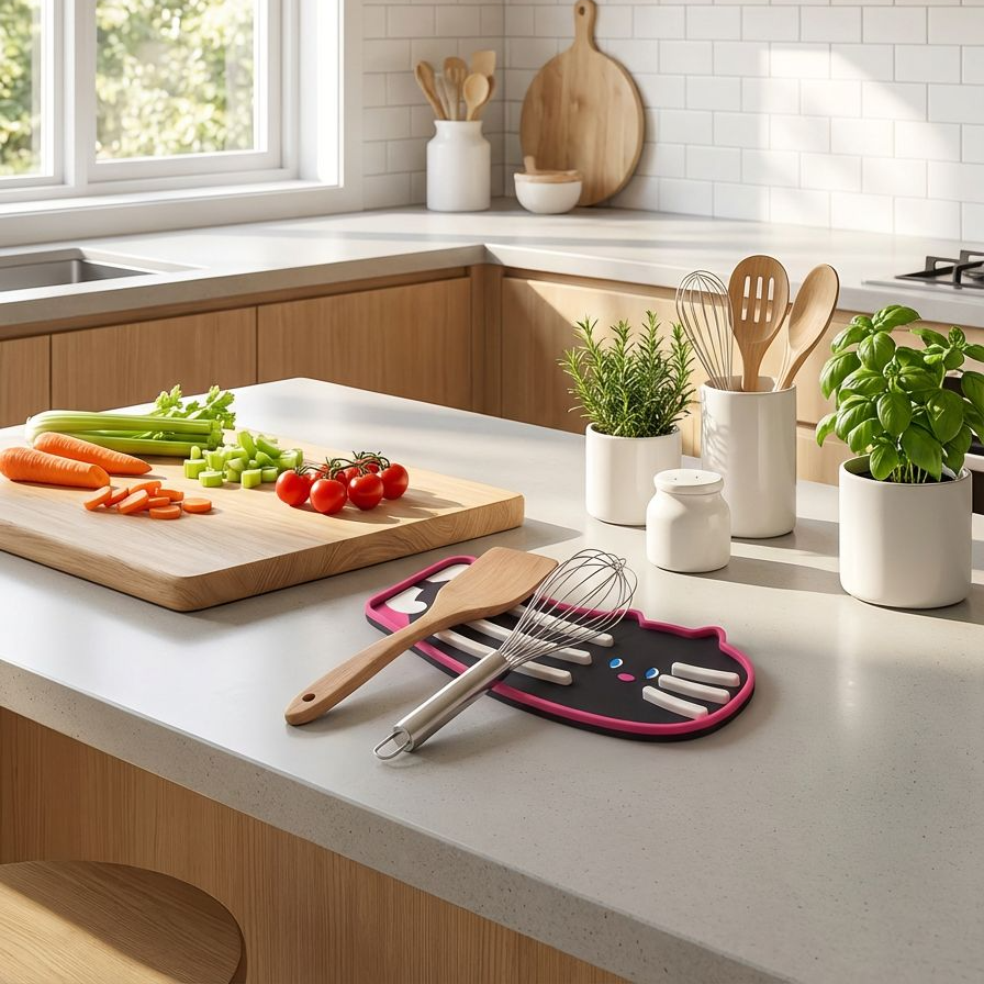 주방 인테리어에 어울리는 실리콘 매트