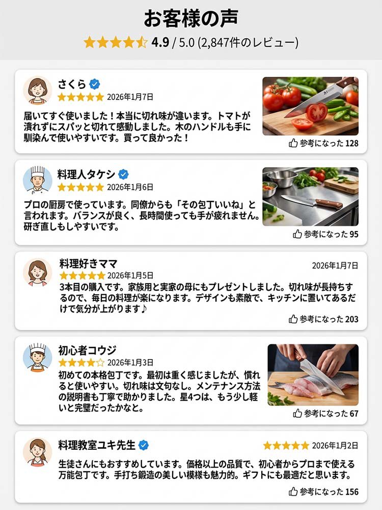 【私たちの工場を助けてください、輸出注文がキャンセルされ、給与の支払いが急務です！】手打ち・文化包丁✨2026年お正月期間限定90%OFF！