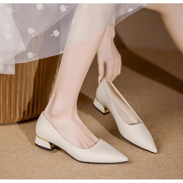 Zapatos de mujer de cuero suave