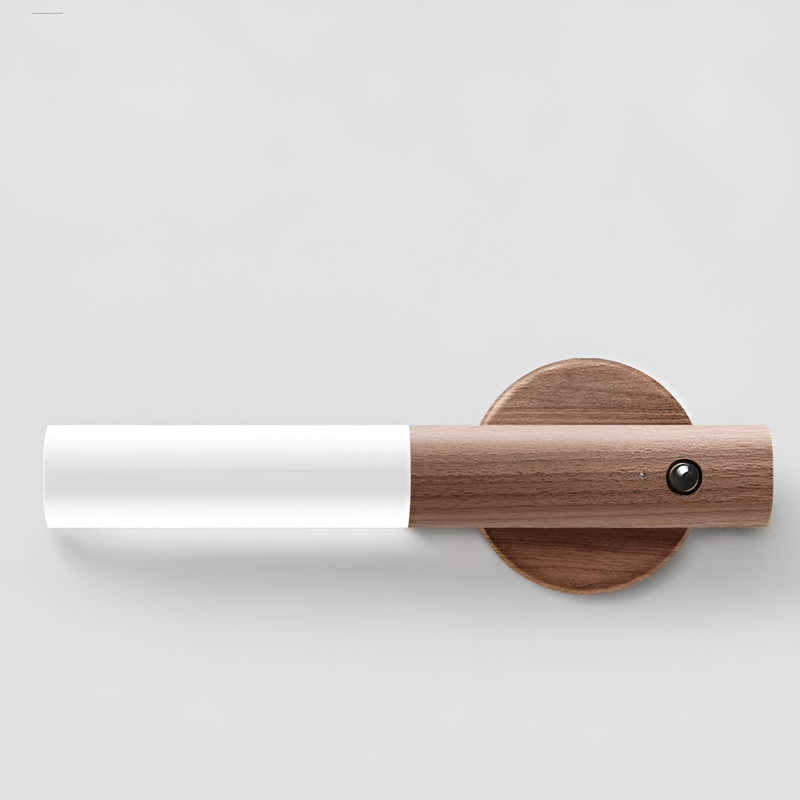 木質感應無線小夜燈