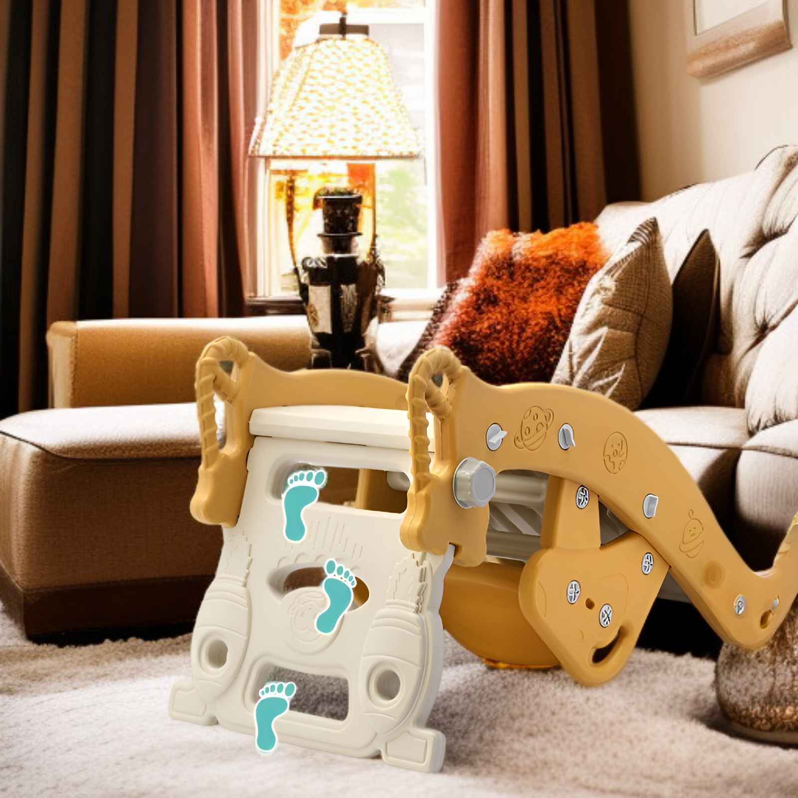 Strzelanie zjeżdżalni dla dzieci